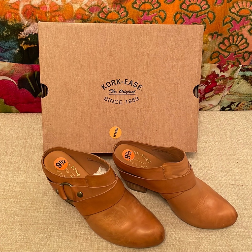 Kork-Ease Natural Color Western Slip On.